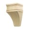 Hafele Wooden Corbel, Arcadian Collection, 9" x 5 7/8" x 4", Maple finish