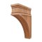 Hafele Wooden Corbel, Arcadian Collection, 12" x 2 7/8" x 9", Cherry finish