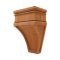 Hafele Wooden Corbel, Arcadian Collection, 9" x 5 7/8" x 4", Cherry finish