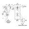 Hafele Wooden Corbel, Prairie Collection, 2-7/8" x 6" x 3" specs