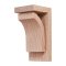 Hafele Wooden Corbel, Prairie Collection, 2-7/8" x 6" x 3", Oak finish
