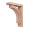 Hafele Wooden Corbel, Prairie Collection, 2-7/8" x 9" x 12", Oak finish