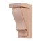 Hafele Wooden Corbel, Hannover Collection, 6" x 2-7/8" x 3", Oak finish