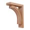 Hafele Wooden Corbel, Prairie Collection, 2-7/8" x 9" x 12", Cherry finish