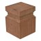 Hafele Bunn Foot, Prairie Collection, 3-5/16" x 3-5/16" x 4" , Cherry finish
