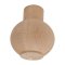 Hafele Wooden Bunn Foot, 34-1/2" x 2" x 2" (H x W x D), Maple finish