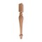 Hafele Wood Post, Lafayette Collection, 34 1/2" x 3 1/2" x 3 1/2" (H x W x D), Cherry finish