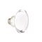 Hampton Crystal Knob in Satin Nickel Finish
