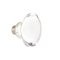 Hampton Crystal Knob in Satin Nickel Finish