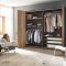 Hettich Wingline L Bi-Fold Door Hardware in bedroom closet doors