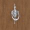 Ives 02-31251U Knocker in Polished Chrome