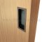 Application of Ives 227 Flush Pull, Wrought Brass - (US10B)