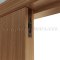 Application of Ives 227 Flush Pull, Wrought Brass - (US10B)