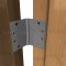 Ives 3CB1WT, Concealed Bearing, Wide Throw, Full Mortised Hinge on a Wooden Door