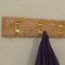 Ives 405 Coat and Hat Hook in Satin Brass 