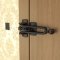 Ives 482 Door Guard Installed in Door - US10B Finish