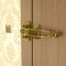 Ives 482 Door Guard Installed in Door - US3 Finish