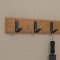 Ives 507B Rhodes Wall Hook Installed in Wall - US19 Finish
