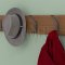 Greenwich Hat & Coat Hook, Concealed Mount Installed in the Wall - US10B Finish