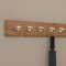 Ives Century Wardrobe Hook, Wall Hook installed in the Wall
