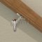 IIves 59 Hand Rail Bracket in Polished Chrome