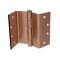 Ives Door Hinge, Swing Clear, Heavy Weight, Full Mortise, Steel Hinge in Satin Bronze finish