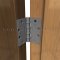 Ives 5BB1HW, Ball Bearing, Full Mortise, Heavy Weight, Steel Hinge on a Wooden Door