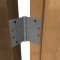 Ives VS5BB1WT, Ball Bearing, Full Mortise, Wide Throw, Steel Hinge on a Wooden Door