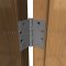 Ives 5BB1, Ball Bearing, Full Mortised, Brass Hinge on a Wooden Door