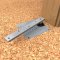 Ives 7256 Center Hung Pivot Set with Top and Bottom Pivot, Doors to 600LB, Aluminum Painted (689) Finished application