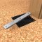 Ives 7256 Center Hung Pivot Set with Top and Bottom Pivot, Doors to 600LB,  Matt Black Finished application