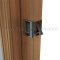 Ives 990 Sliding Door Pull, With Decorative Coined Edges, Satin Chrome (US26D) Finished application