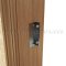 Ives AS18 Angle Stop, For Single and Double Doors, Satin Chrome (US26D) Finished application