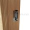 Ives AS18 Angle Stop, For Single and Double Doors, Polished Chrome (US26) Finished Application