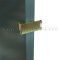 Ives CB1 Carry Bar, Satin Brass (US4) Finished application