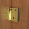 Ives CL11 Invisible Latch, For Use on Small Panels, Cabinet Doors or Light Weight Closet Doors,  Satin Brass (US4) Finished application