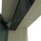 Ives COR52 Bar Coordinator - 52" Length - For 62" - 92" Openings, Black Anodized Aluminum (315) Finished application