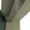 Ives COR52 Bar Coordinator - 52" Length - For 62" - 92" Openings, Satin Chrome (US26D) Finished application