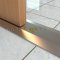 Ives DP1 Dust Proof Strike - Round Face Plate, Satin Brass (US4) Finished application