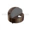 Actual Image of Ives FS17 Dome Stop, 1/2" Base height