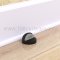 Black Door Stop installed on floor
