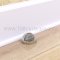 Ives FS438 Dome Stop, For Doors With Threshold or Undercut Doors, Satin Nickel (US15) Finished application