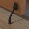 Ives FS455 4" Kick Down Holder, Plate Height 1-3/4", Aged Bronze (US11E) Finished application