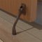 Ives FS455 4" Kick Down Holder, Plate Height 1-3/4", Oil Rubbed Bronze (US10B) Finished application