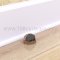 Ives R14 Dome Stop Riser for Installation with Threshold, Satin Bronze (US10) Finished application
