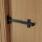 Ives SB453 Surface Bolt, 8", Flat Black (US19) Finished application