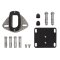 Locinox Gate Closer Interio, Wall fixation set for Interior Gate Closer
