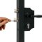 Locinox LAKYF2 Small Surface Mounted Ornamental Gate Lock