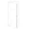 Rockwood INSFL3301 Locking Door Pull with Flat Latch for Inswing, Full Height - Bolts Up