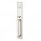 Lausanne Entry set in Satin Nickel